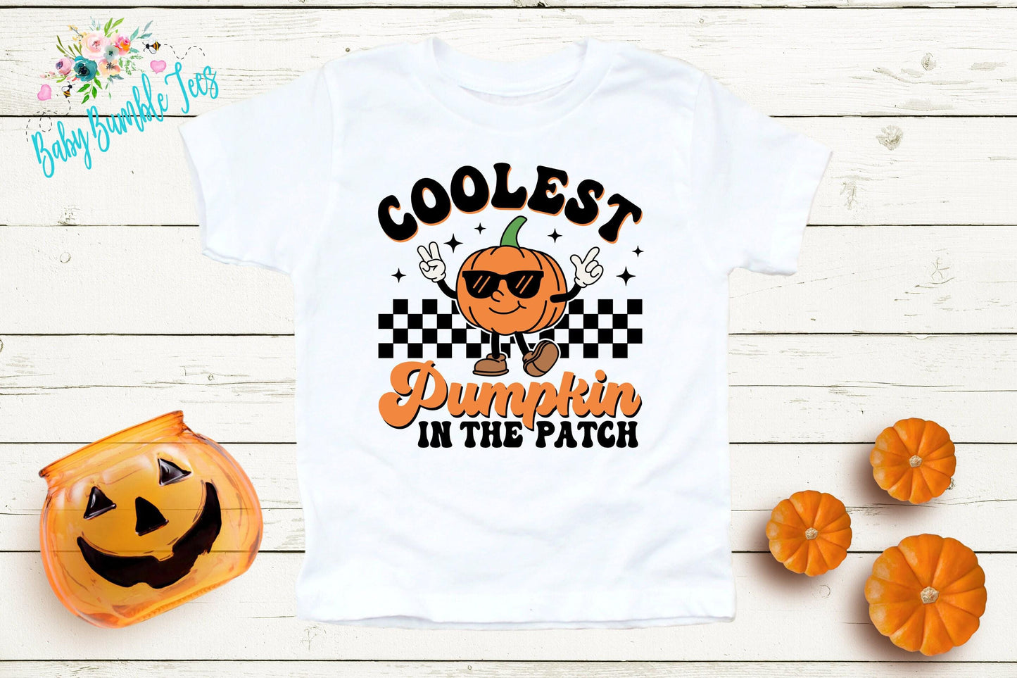 Coolest Pumpkin In The Patch Shirt - Boys Pumpkin Patch Shirt