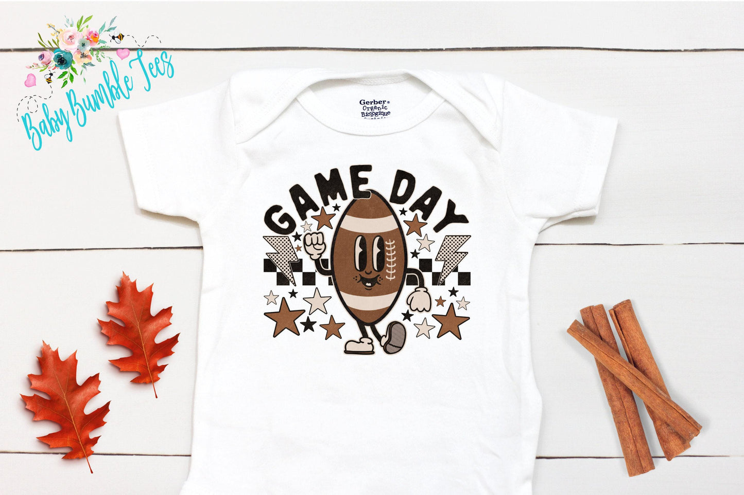 Football Bodysuit – Game Day Boys Fall & Halloween Outfit