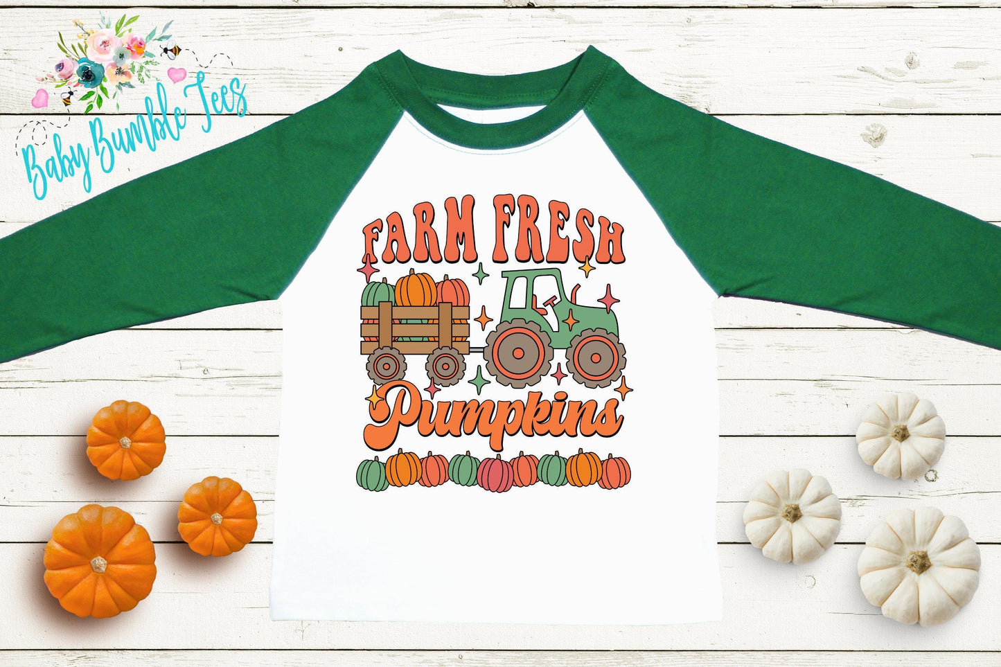 Farm Fresh Pumpkins Shirt - Kids Fall Shirt