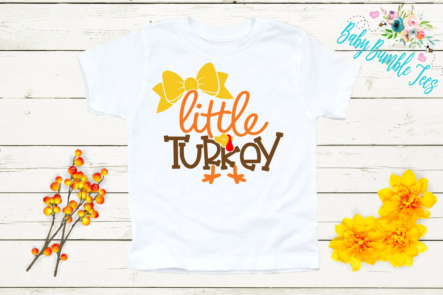 Little Turkey Shirt // Thanksgiving Shirt // Turkey t shirt // Girls Thanksgiving Shirt // Funny T Shirt // Fall Kids Shirt // Kids Shirt