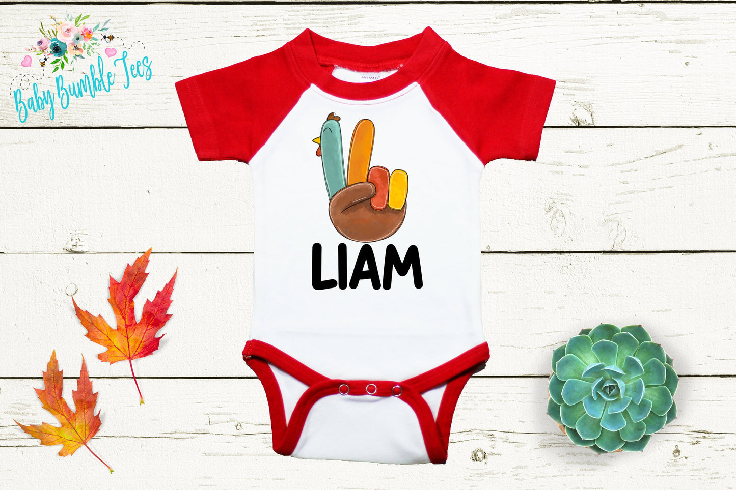 Turkey Name // Baby Boy // Baby Girl // First Thanksgiving // Fall Shirt // Newborn Bodysuit // Thanksgiving Shirt / Kids Thanksgiving Shirt