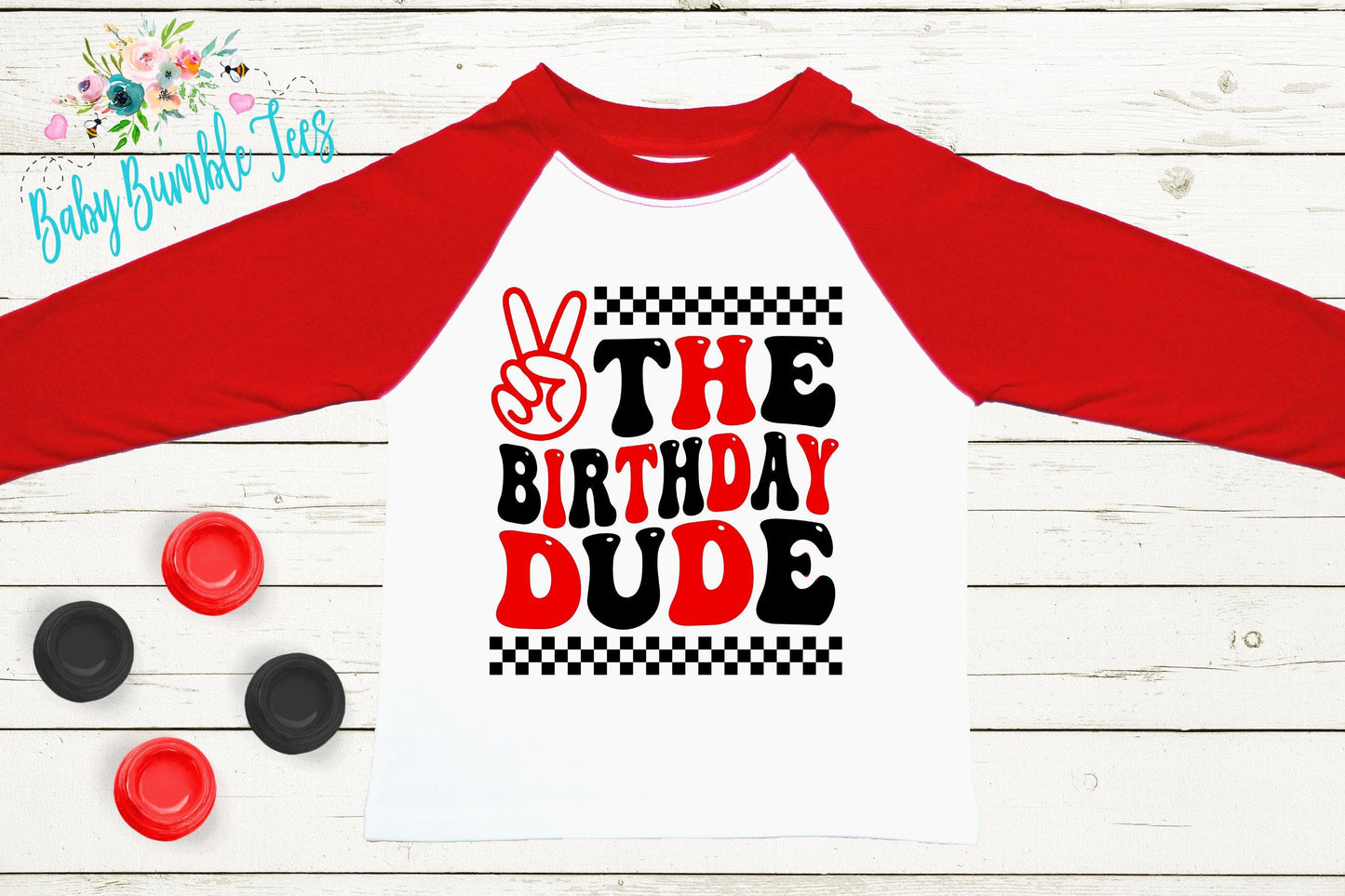 Birthday Dude Shirt / Kids Birthday Shirt / Retro Birthday Tee / Birthday Boy shirt / Birthday Party / Groovy Birthday / Toddler Birthday