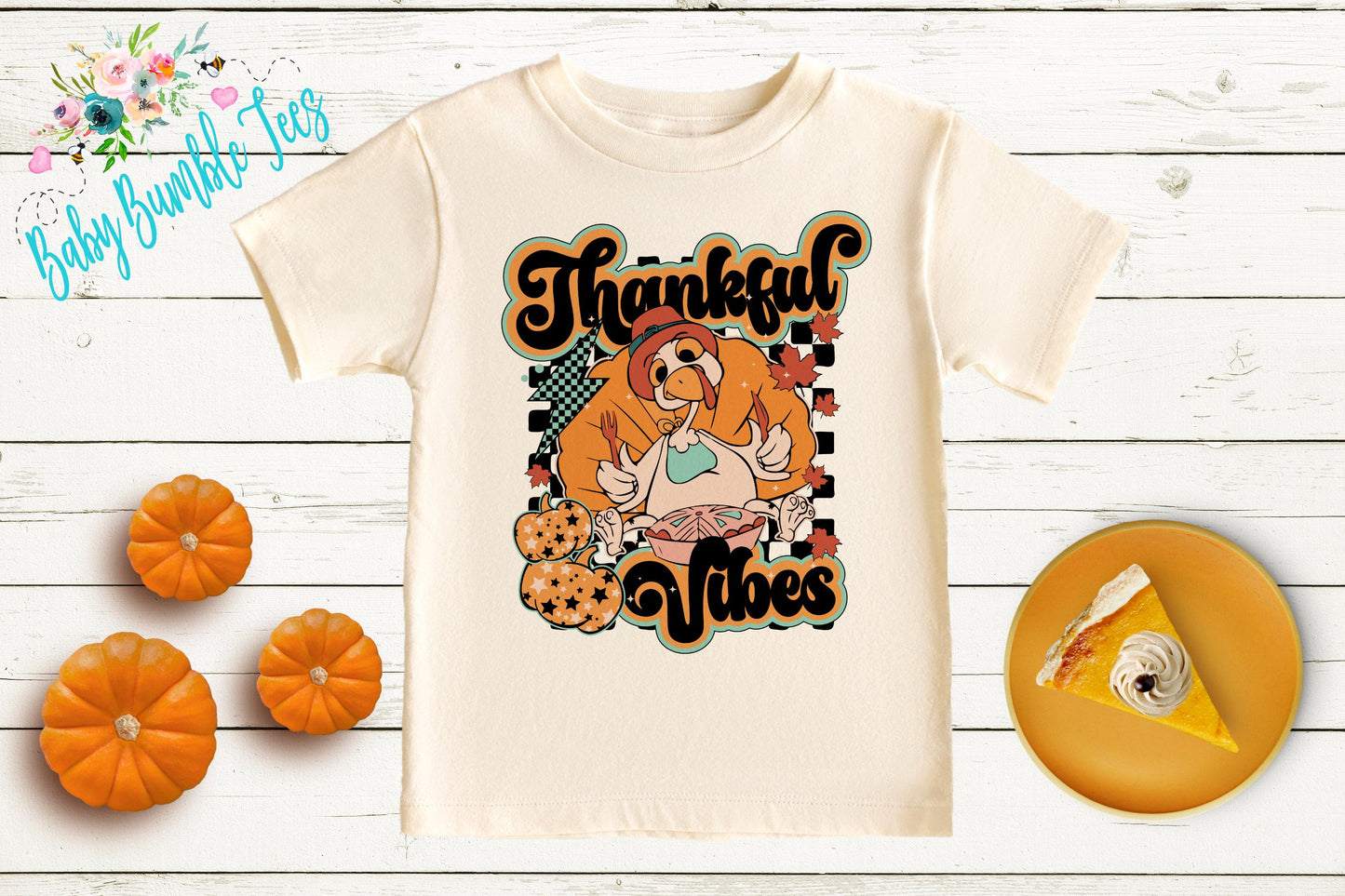 Kids Turkey Shirt, Thanksgiving T-shirt, Toddler Fall Tee, Pumpkin Patch Outfit, Retro Kids Fall Shirt, Retro Groovy Shirt, Funny