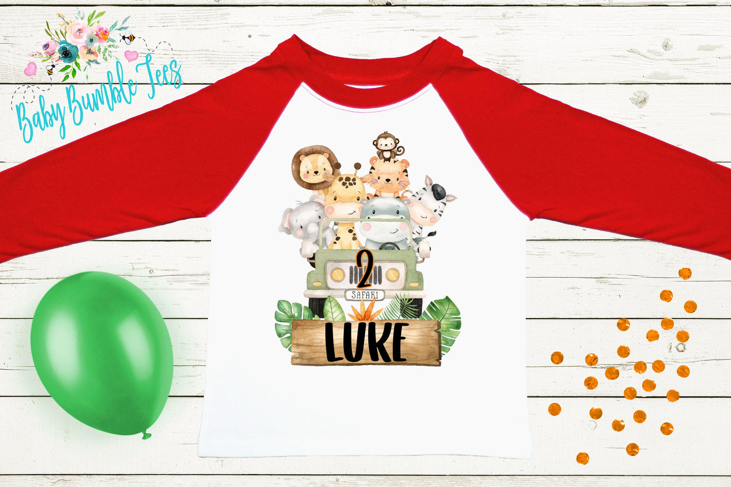 Boys Safari Birthday Shirt, Kids Birthday Shirt, Custom Name Birthday Tee, Boy Birthday shirt, Boy Birthday Party T-Shirt, Personalized
