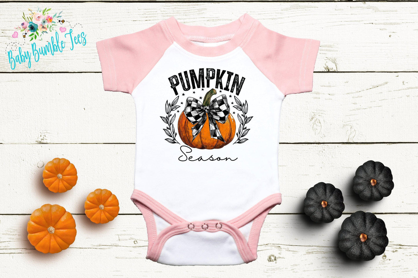 Pumpkin Season Bodysuit // Pumpkin Patch Shirt // Kids Fall Shirt // Girls Fall Shirt // Halloween Bodysuit // Retro // Kids Halloween Shirt