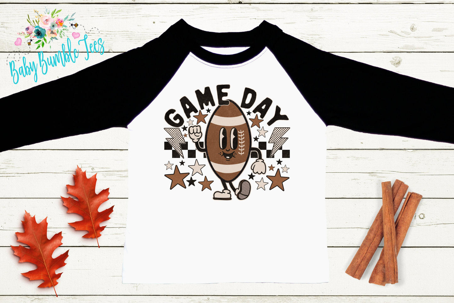 Game Day Shirt // Kids Football Shirt // Boys Fall Shirt // Kids Fall Shirt // Toddler Fall Shirt // Kids Sports Shirt // Kids Retro Shirt