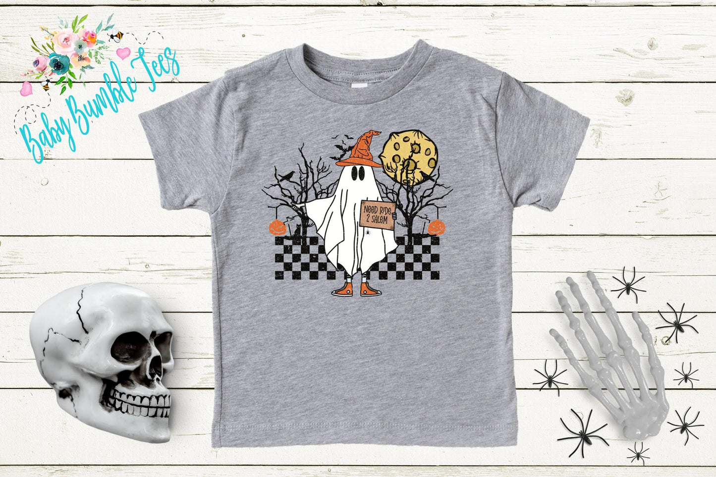 Retro Ghost Shirt // Boys Halloween Shirt // Toddler Halloween Shirt // Kids Halloween Shirt // Pumpkin Patch Shirt // Kids Fall Shirt