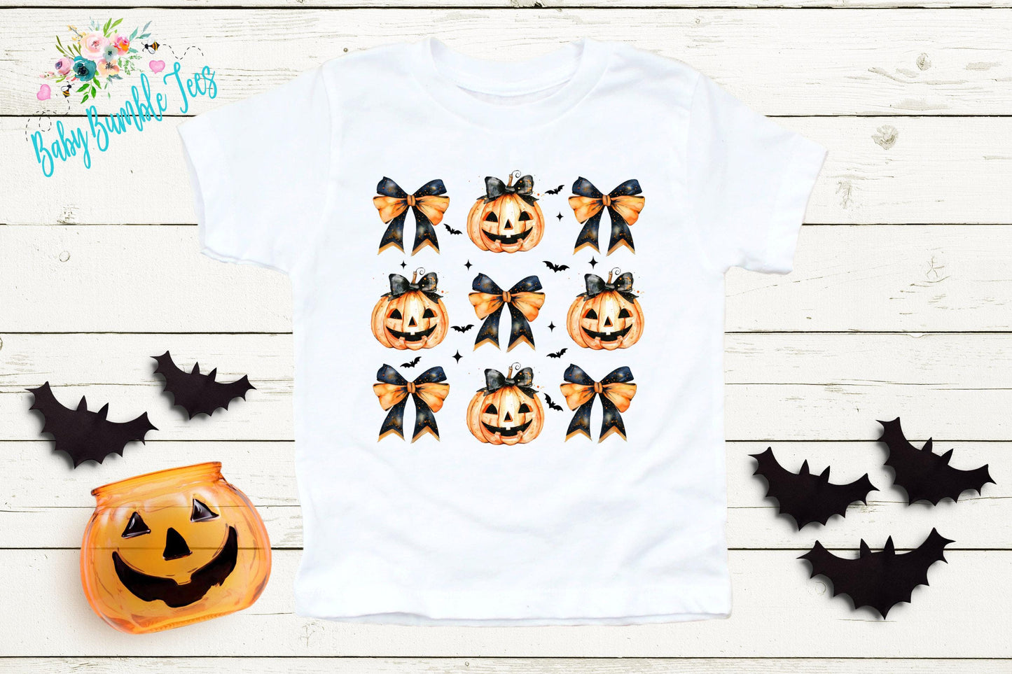 Girls Halloween Pumpkin Shirt // Halloween Bow Shirt // Toddler Halloween Shirt // Kids Shirt // Kids Halloween Shirt // Retro Kids Shirt