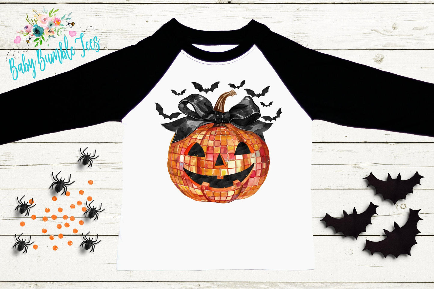Girls Halloween Pumpkin Shirt // Kids Halloween Shirt // Toddler Halloween Shirt // Girls Fall Shirt // Girls Pumpkin Bow Shirt // Retro