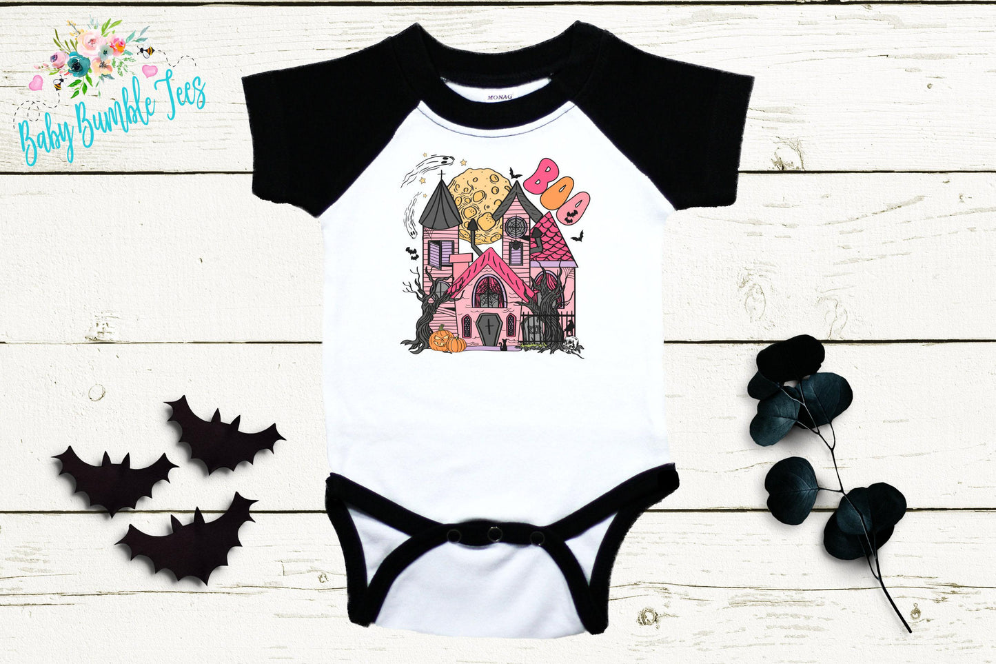 Halloween House Bodysuit // Girls Halloween // Ghost Kids Shirt // Kids Halloween Shirt // My First Halloween // Fall Shirt / Onesies® Brand