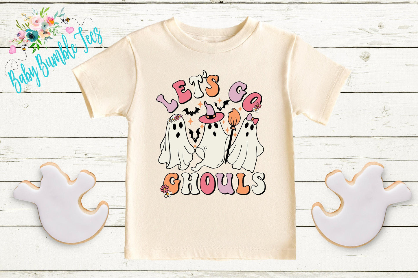 Let's go Ghouls Shirt // Girls Halloween Shirt // Toddler Halloween Shirt // Kids Shirt // Kids Halloween Shirt // Girl Halloween // Ghost