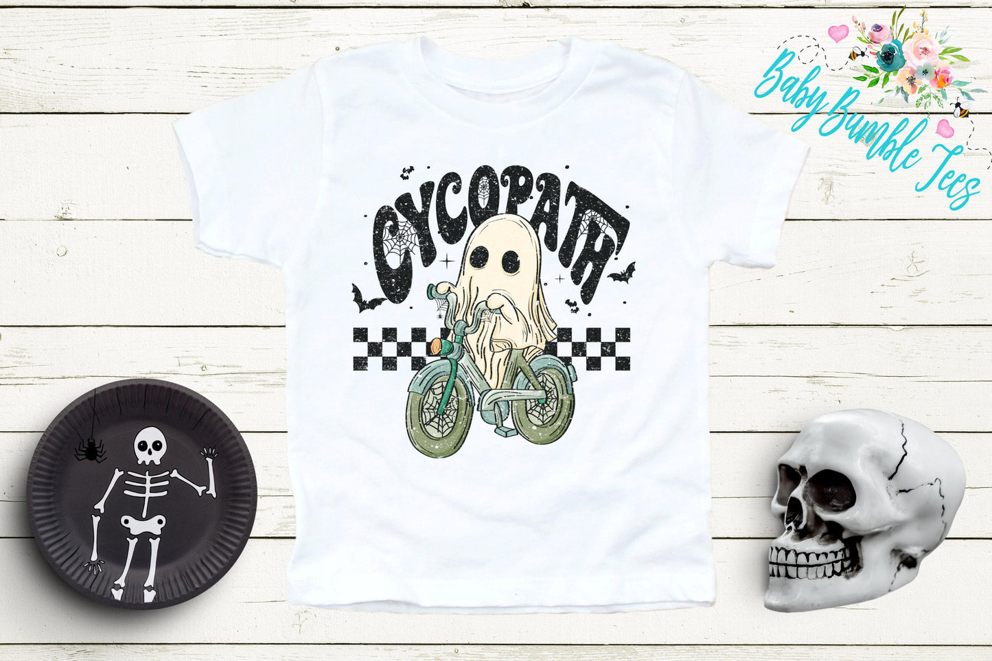 Cycopath Halloween Shirt // Boys Halloween Shirt // Toddler Halloween Shirt // Kids Halloween Shirt // Distressed Halloween Shirt // Funny