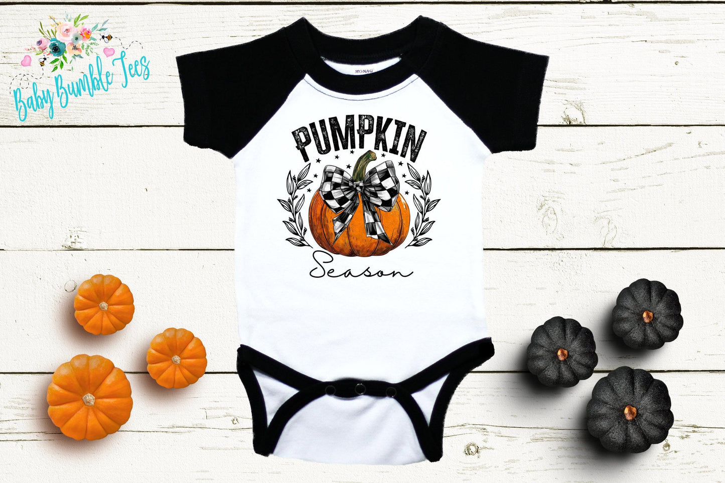 Pumpkin Season Bodysuit // Pumpkin Patch Shirt // Kids Fall Shirt // Girls Fall Shirt // Halloween Bodysuit // Retro // Kids Halloween Shirt