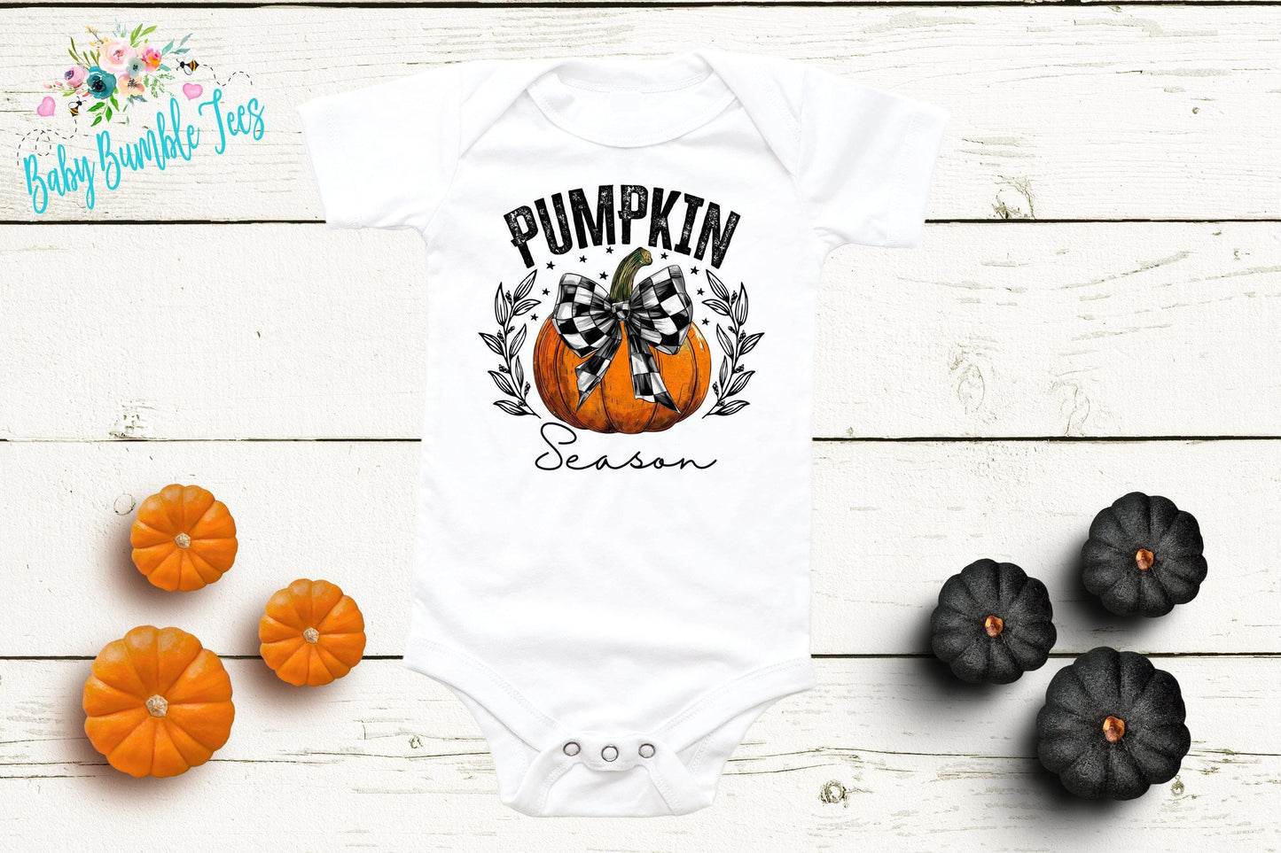 Pumpkin Season Bodysuit // Pumpkin Patch Shirt // Kids Fall Shirt // Girls Fall Shirt // Halloween Bodysuit // Retro // Kids Halloween Shirt