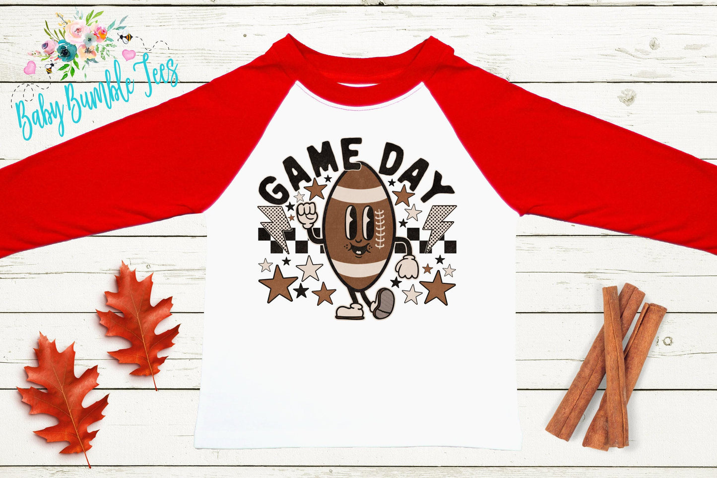 Game Day Shirt // Kids Football Shirt // Boys Fall Shirt // Kids Fall Shirt // Toddler Fall Shirt // Kids Sports Shirt // Kids Retro Shirt