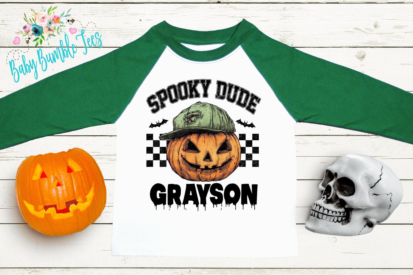 Boys Pumpkin Halloween Shirt, Personalized Name T-Shirt, Pumpkin Patch, Custom Name, Toddler Tshirt, Kids Shirt, Distressed Retro Halloween