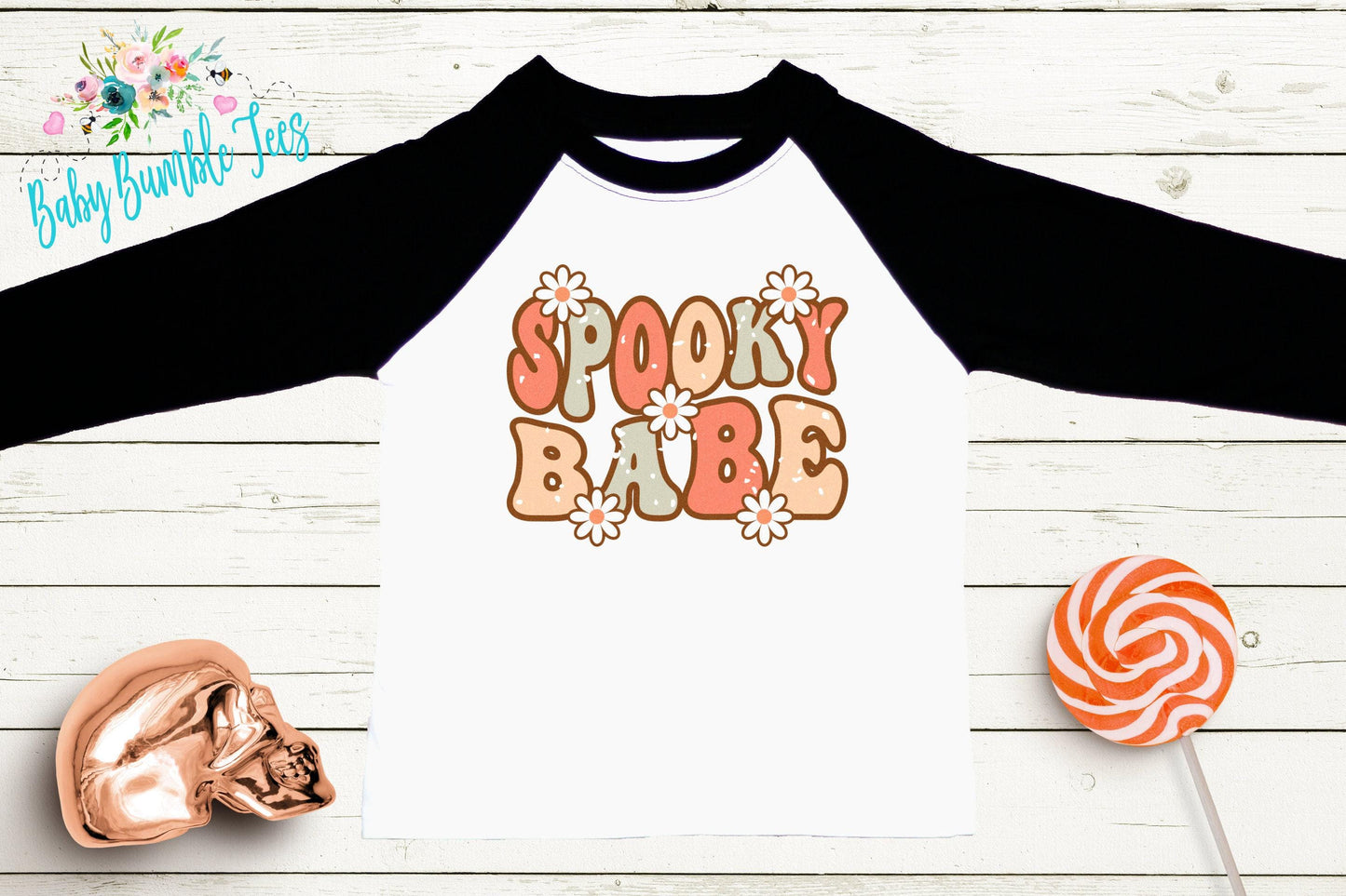 Spooky Babe // Pumpkin Patch // Girls Halloween Shirt // Retro Halloween Shirt // Kids Halloween Shirt // Kids Fall Shirt / Girls Fall Shirt