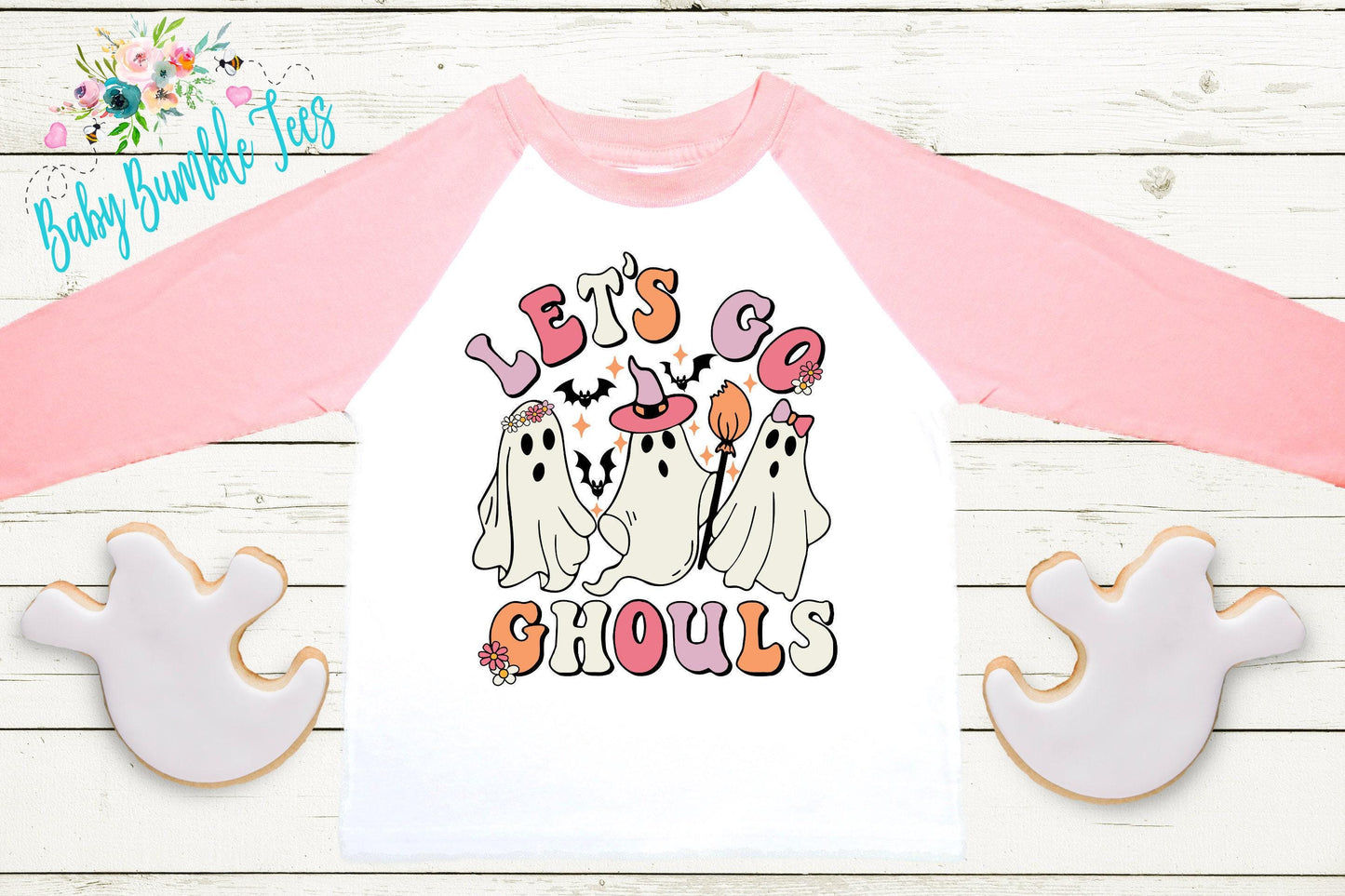 Let's go Ghouls Shirt // Girls Halloween Shirt // Toddler Halloween Shirt // Kids Shirt // Kids Halloween Shirt // Girl Halloween // Ghost