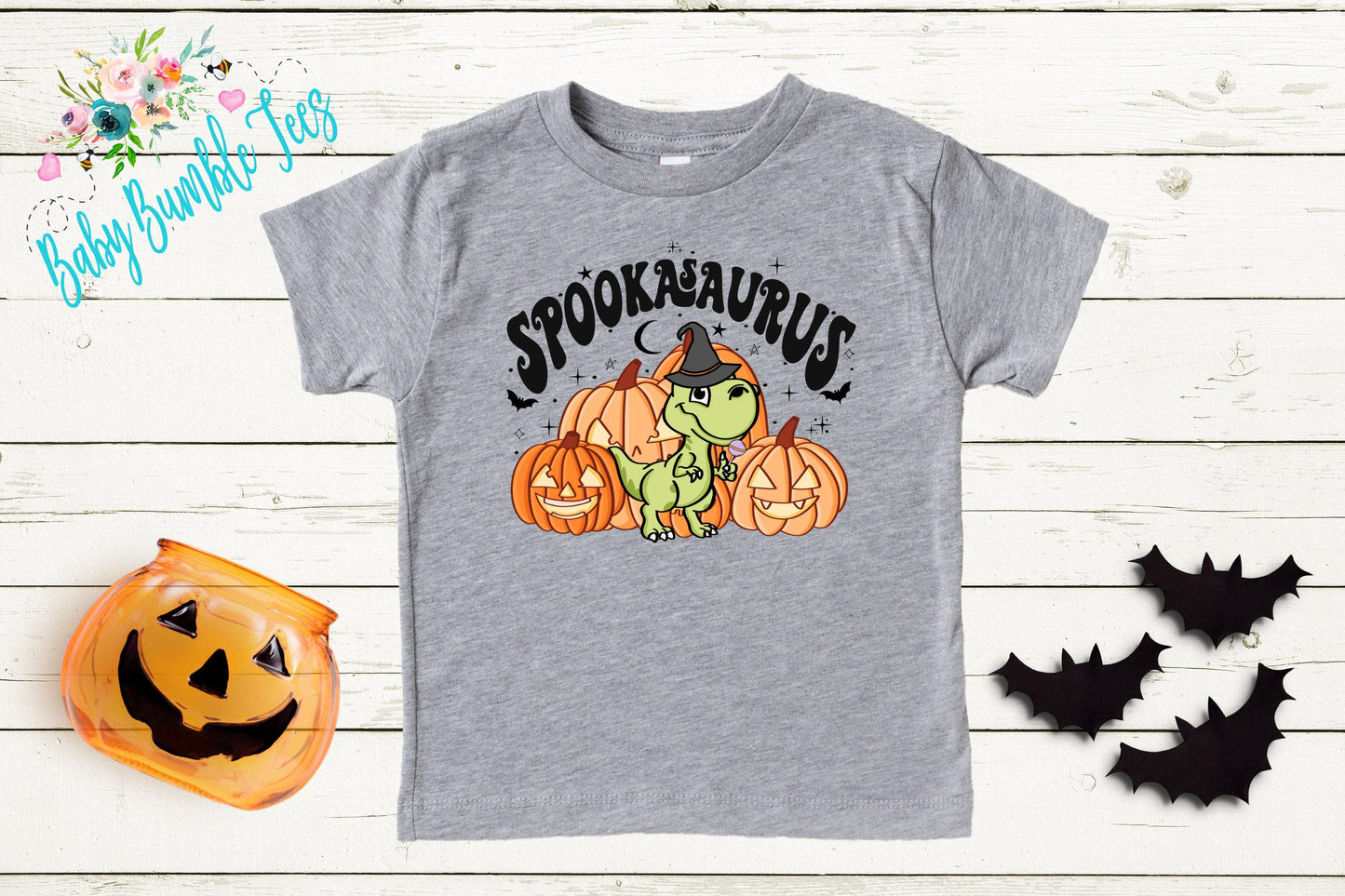 Halloween Dinosaur Shirt // Boys Halloween Shirt // Toddler Halloween Shirt // Kids Halloween Shirt // Retro Halloween Shirt // Fall Shirt