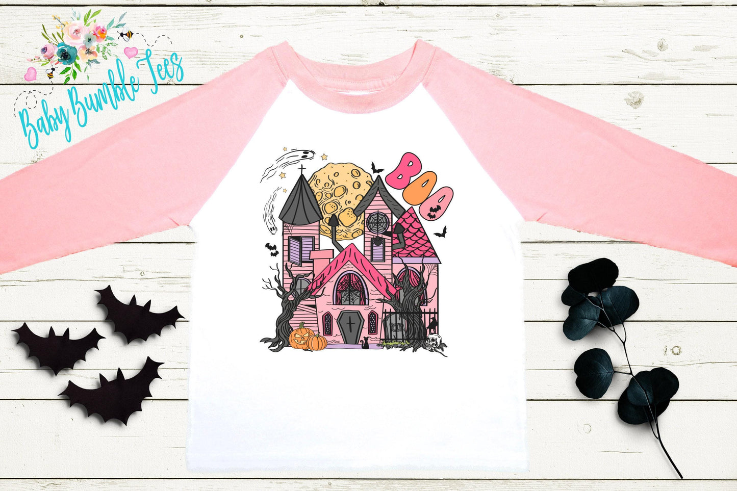 Halloween House Shirt // Girls Halloween Shirt // Toddler Halloween Shirt // Kids Halloween Shirt // Kids Fall Shirt // Girls Fall Shirt