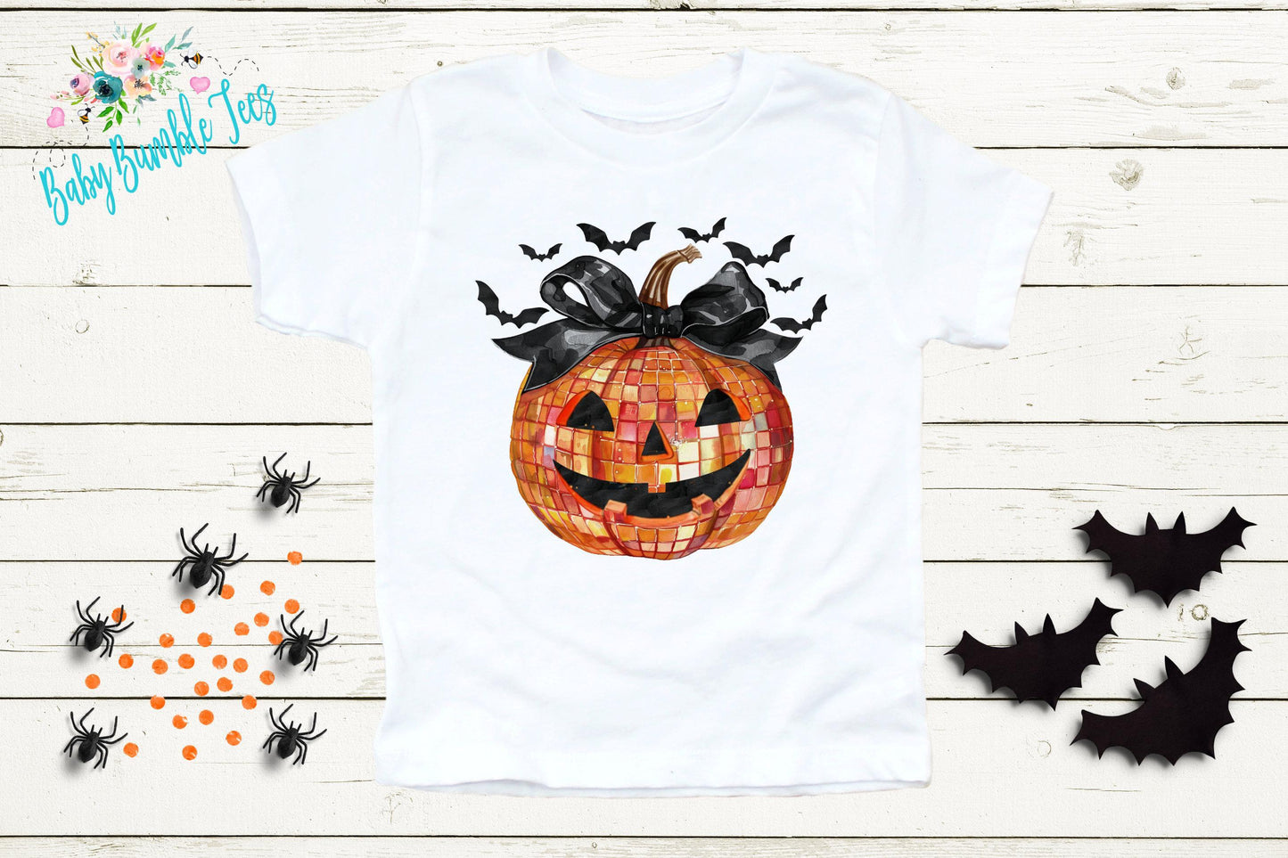 Girls Halloween Pumpkin Shirt // Kids Halloween Shirt // Toddler Halloween Shirt // Girls Fall Shirt // Girls Pumpkin Bow Shirt // Retro
