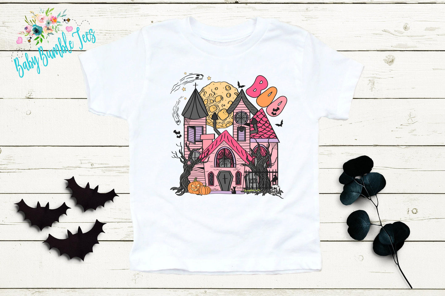 Halloween House Shirt // Girls Halloween Shirt // Toddler Halloween Shirt // Kids Halloween Shirt // Kids Fall Shirt // Girls Fall Shirt