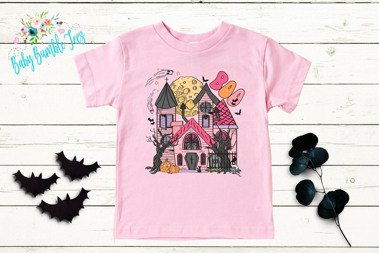 Halloween House Shirt // Girls Halloween Shirt // Toddler Halloween Shirt // Kids Halloween Shirt // Kids Fall Shirt // Girls Fall Shirt