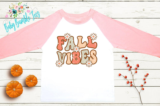Fall Vibes Kids Shirt - Kids Pumpkin Patch Shirt