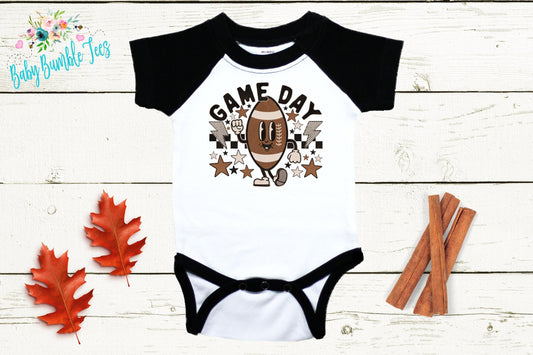 Football Bodysuit – Game Day Boys Fall & Halloween Outfit
