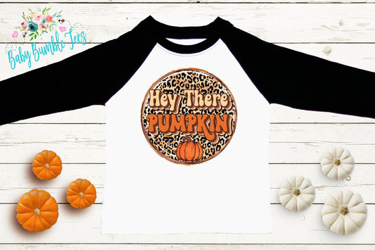 Hey There Pumpkin Kids Shirt - Pumpkin Patch Shirt