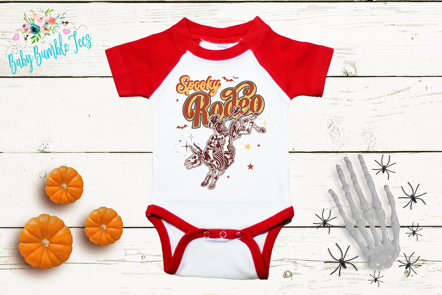 Spooky Rodeo Bodysuit - Baby Boys Halloween Outfit