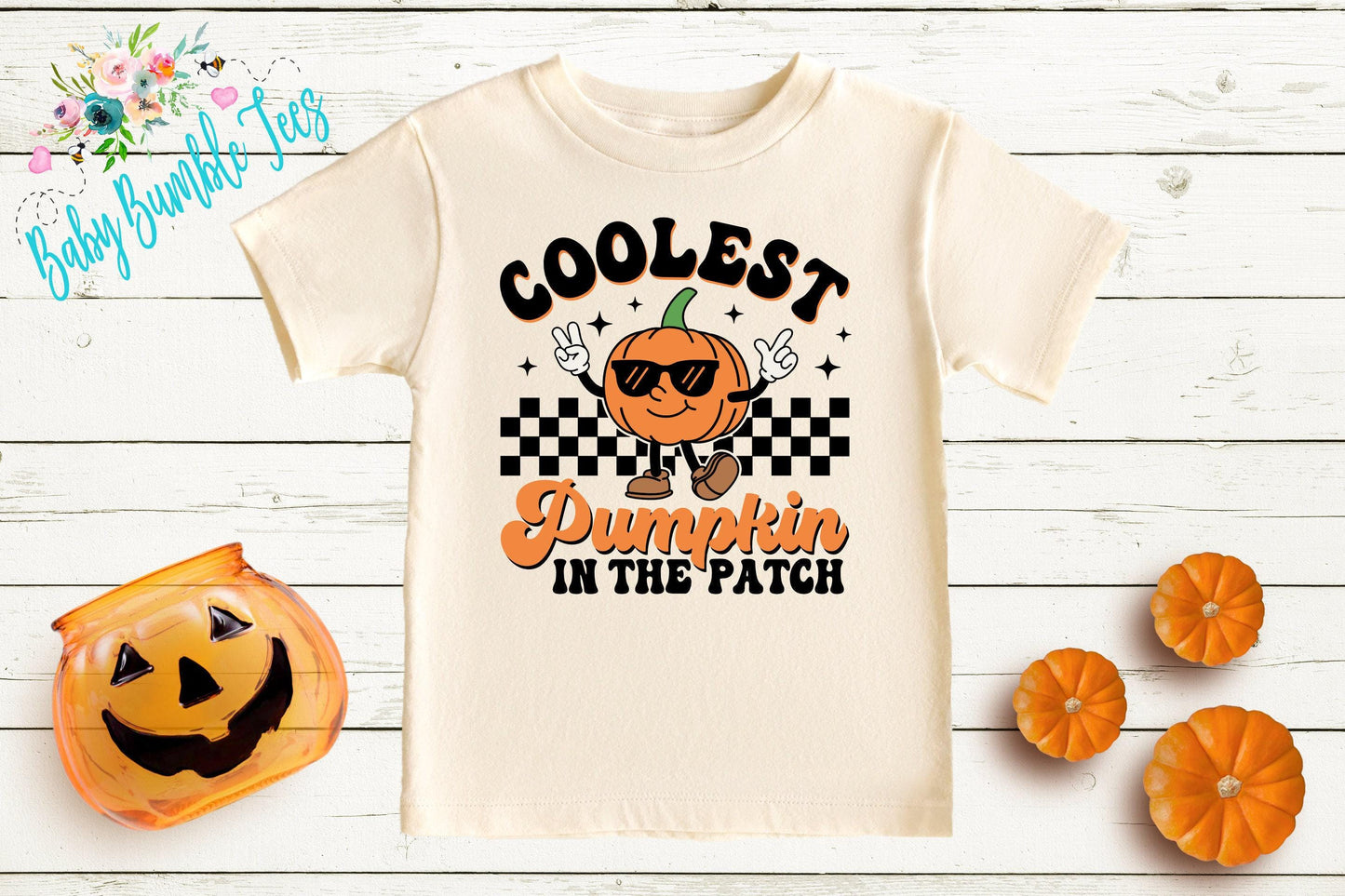 Coolest Pumpkin In The Patch Shirt - Boys Pumpkin Patch Shirt