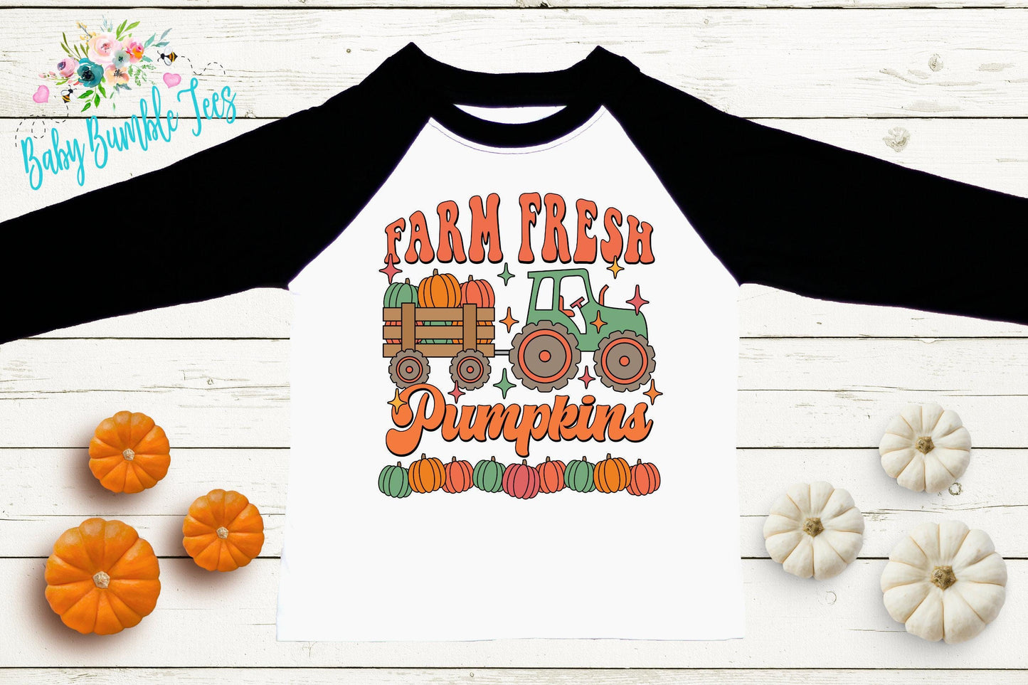 Farm Fresh Pumpkins Shirt - Kids Fall Shirt