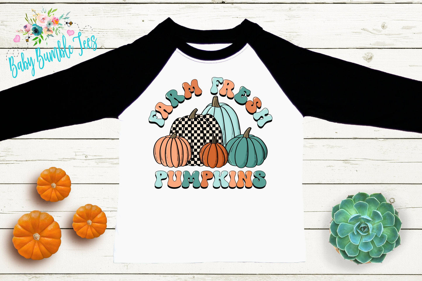 Farm Fresh Pumpkins Shirt - Kids Pumpkin Patch Shirt