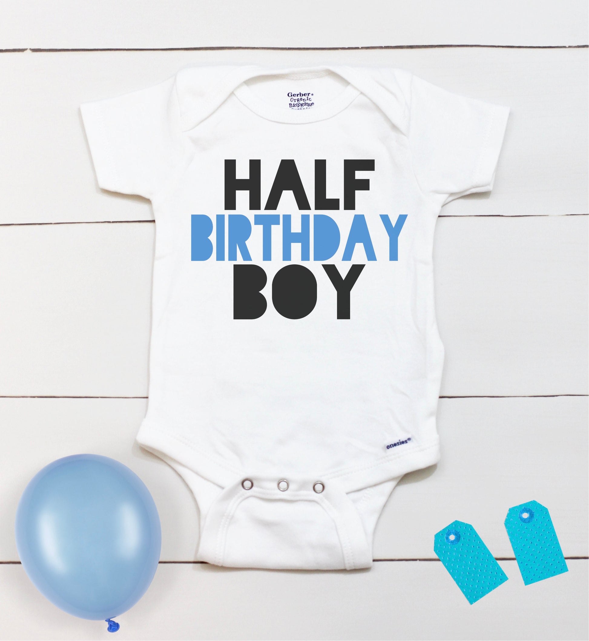 Half Birthday Boy // Birthday Boy Outfit // Half Birthday // Six Month Birthday // 1/2 Birthday // It's My Half Birthday /