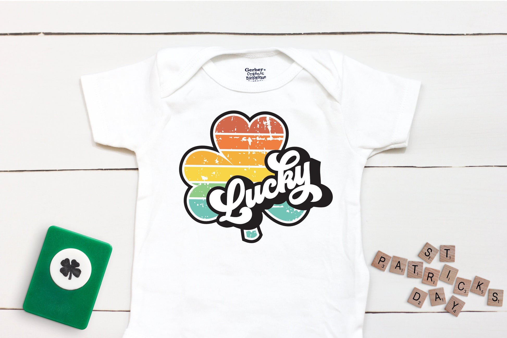 Lucky Clover - Boys St Patricks Day - St Patricks Day - Boy - St Paddys Day - First St Patricks Day - Kids Shirt