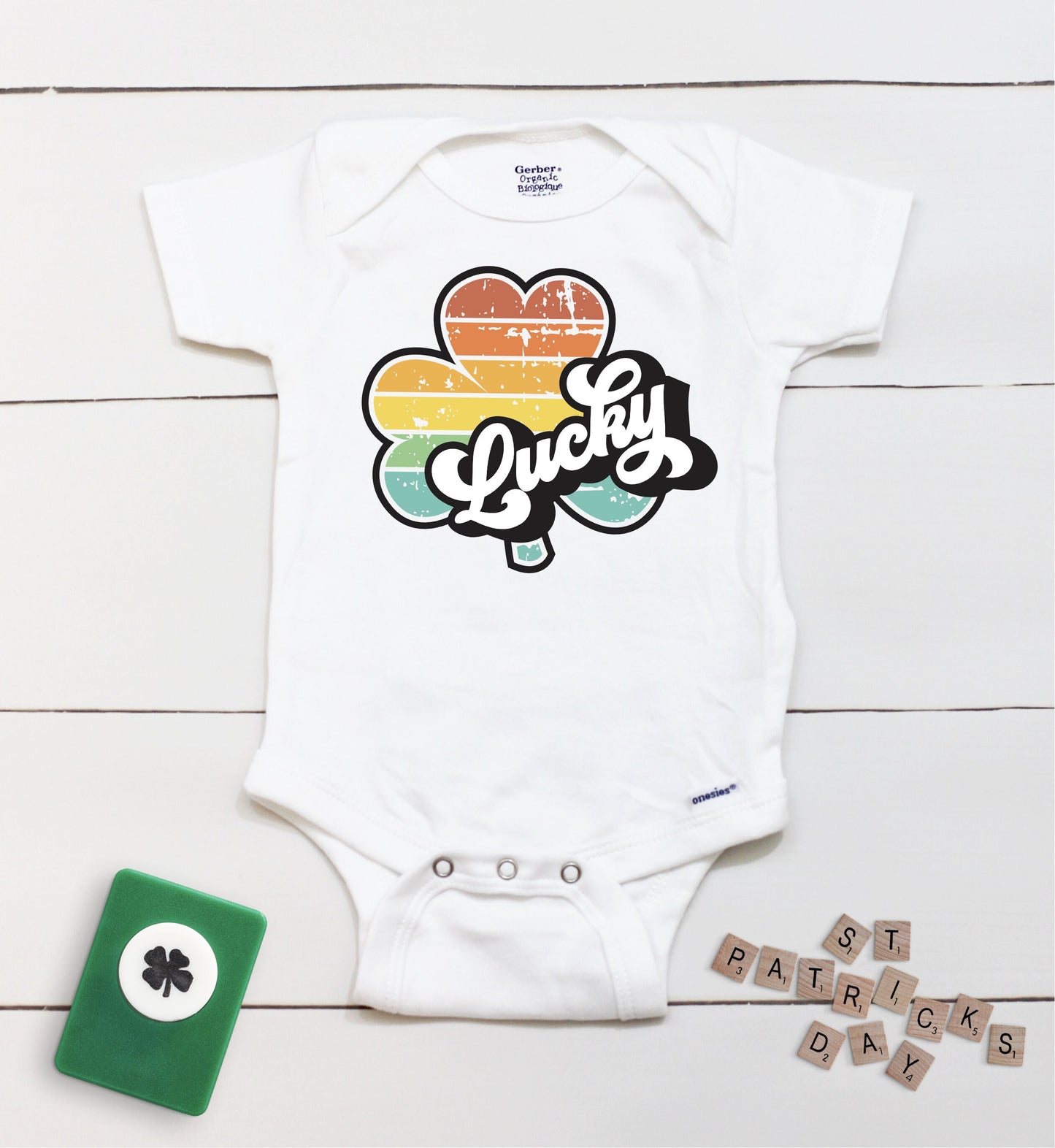 Lucky Clover - Boys St Patricks Day - St Patricks Day - Boy - St Paddys Day - First St Patricks Day - Kids Shirt