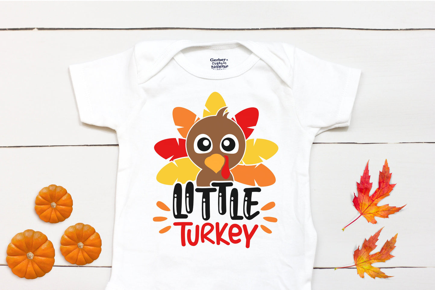 Little Turkey // Baby Boy // First Thanksgiving // Fall // Newborn // Thanksgiving Shirt // Kid Shirt // Onesies® Brand