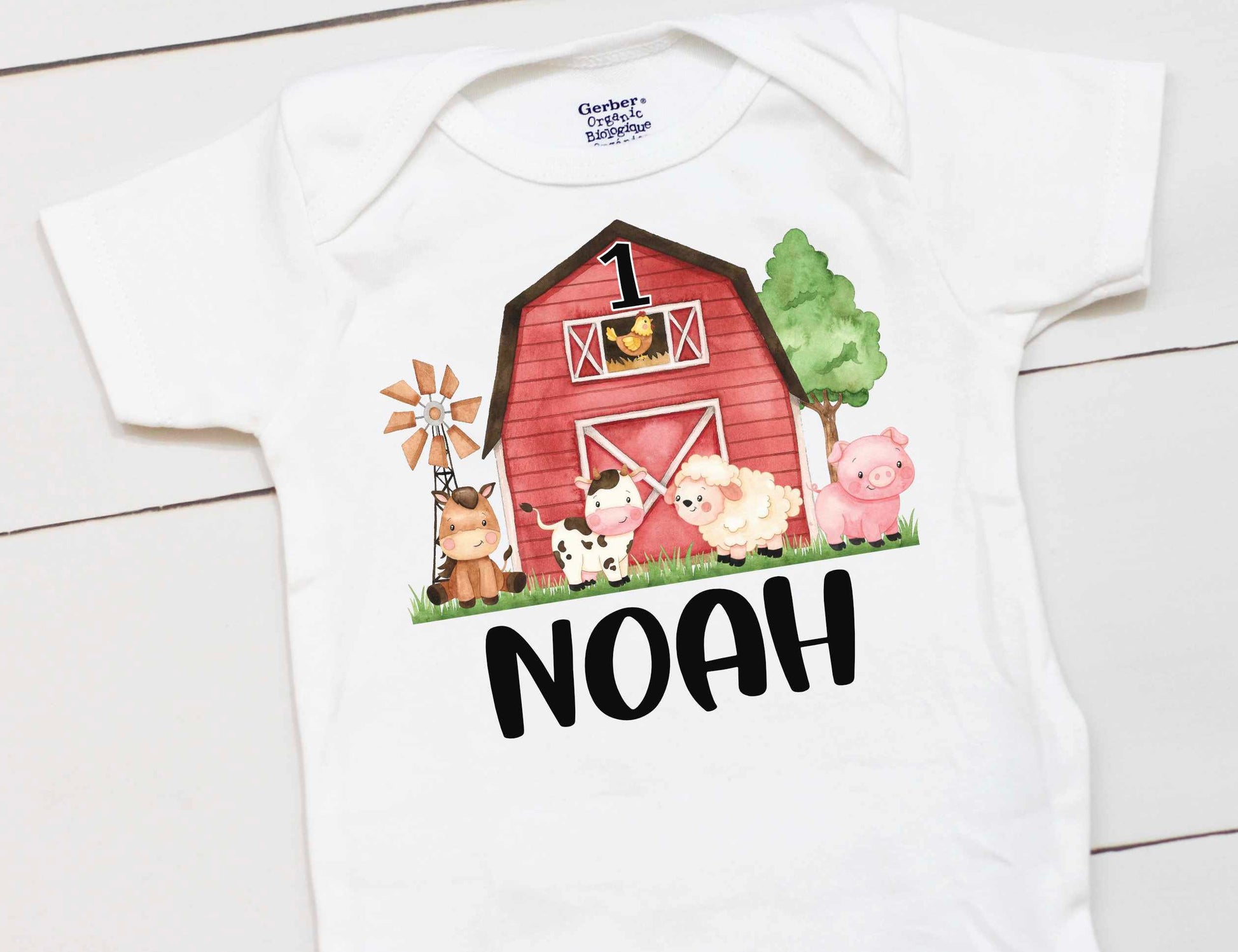 Farm Birthday Birthday // Boy Birthday // 1st Birthday // Birthday Boy // First Birthday // Farm Animals / Boy Birthday