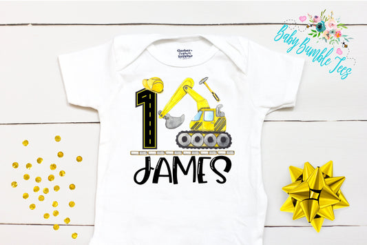 Construction Birthday // Boy Birthday // 1st Birthday // Birthday Boy // First Birthday // Birthday truck