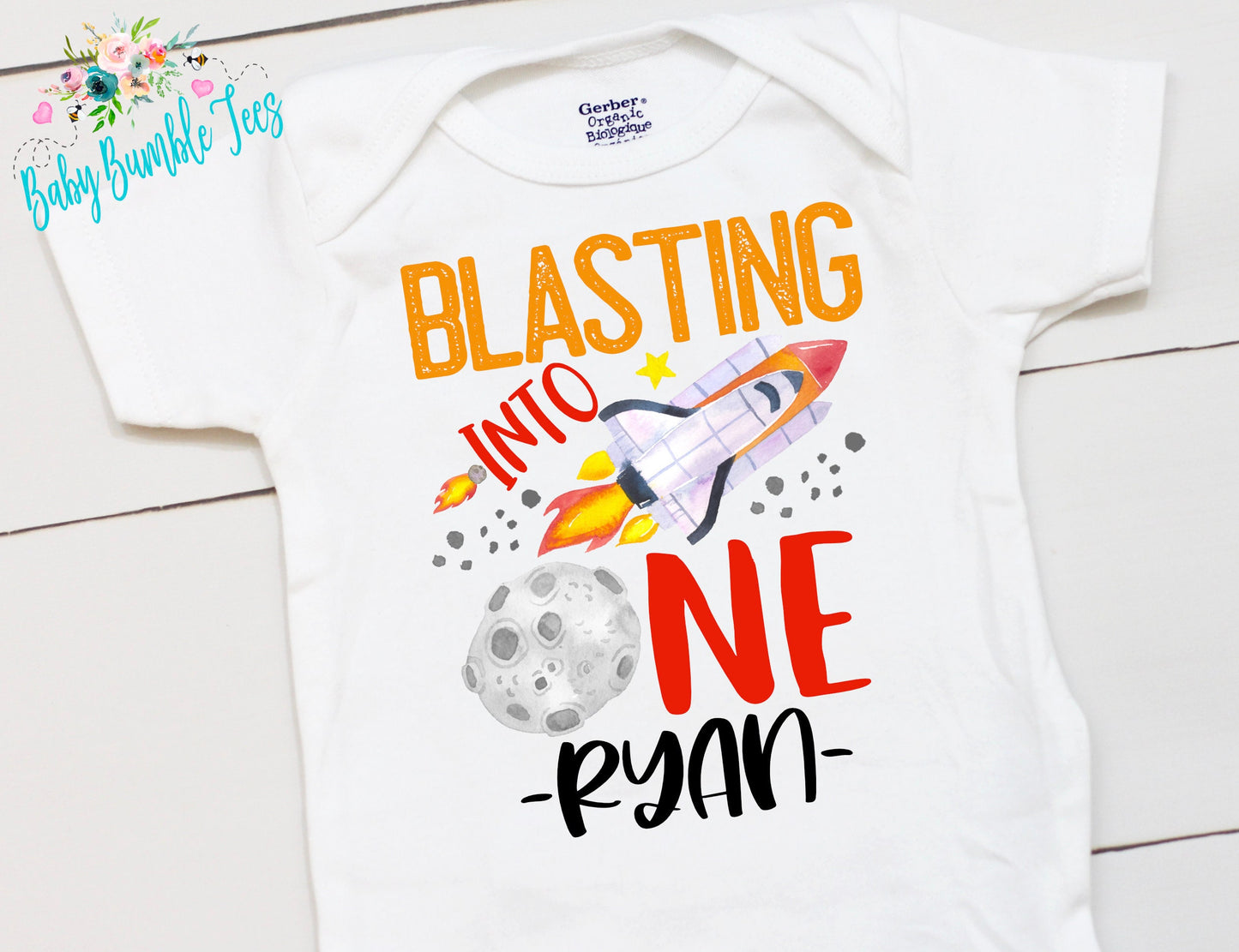 Blasting into One Birthday // Boy Birthday // Space Birthday // 1st Birthday // Birthday Boy // First Birthday // Space Rocket