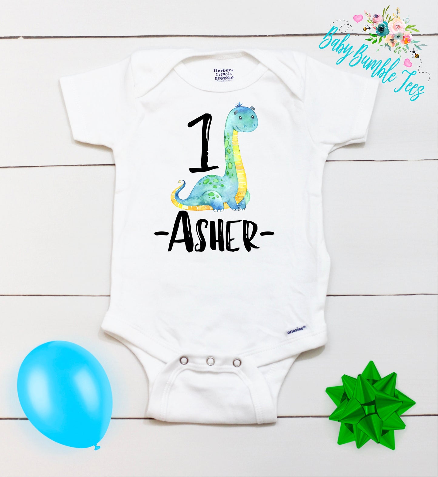 Dinosaur Birthday // Dinosaur First Birthday // Kids Birthday Shirt // Birthday Boy Name // Cake Smash // Toddler Birthday Shirt