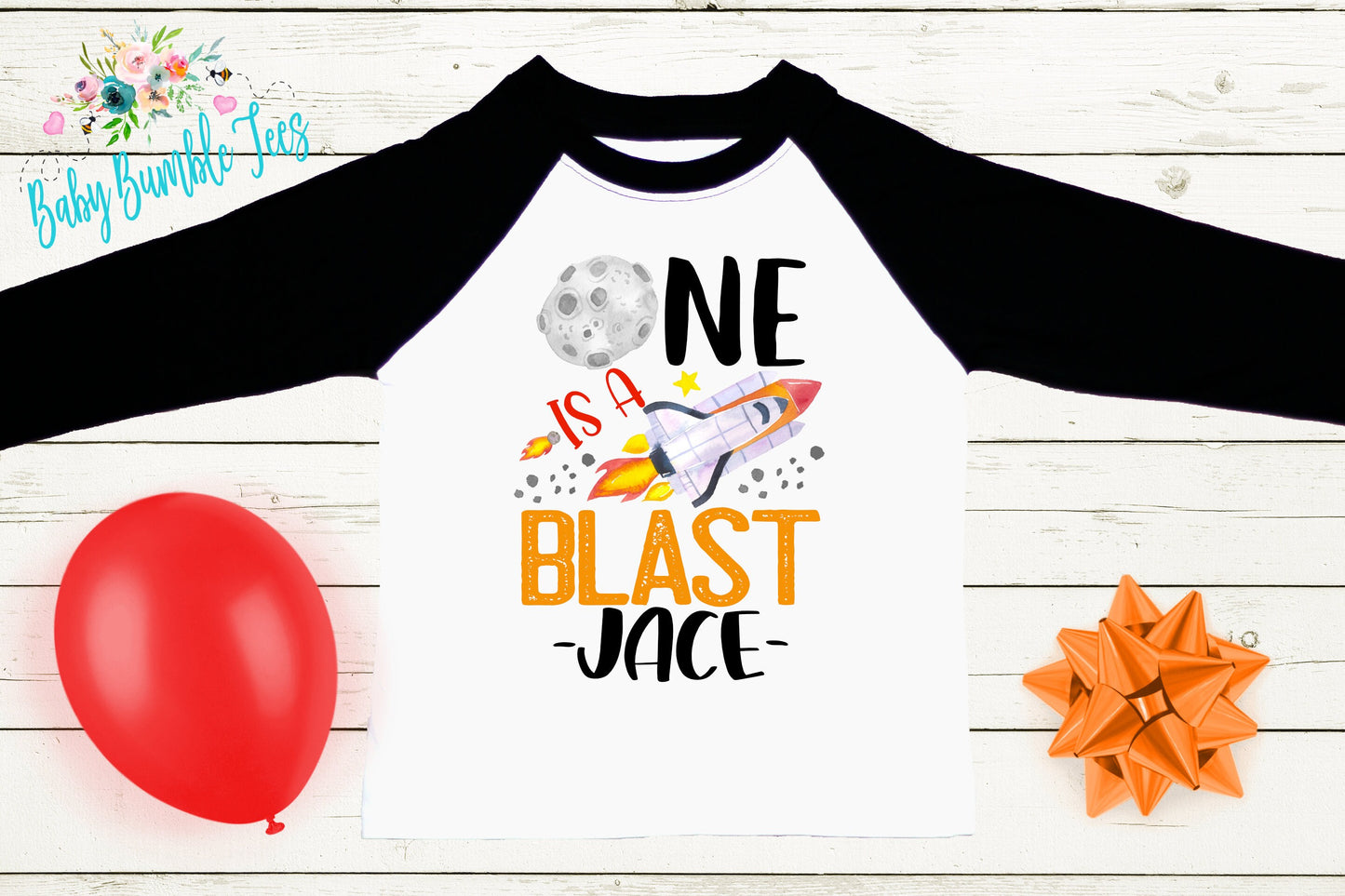 One is a Blast Shirt // First birthday // 1st Birthday shirt // Space Birthday Shirt // Kids Space Shirt // Toddler // Birthday boy