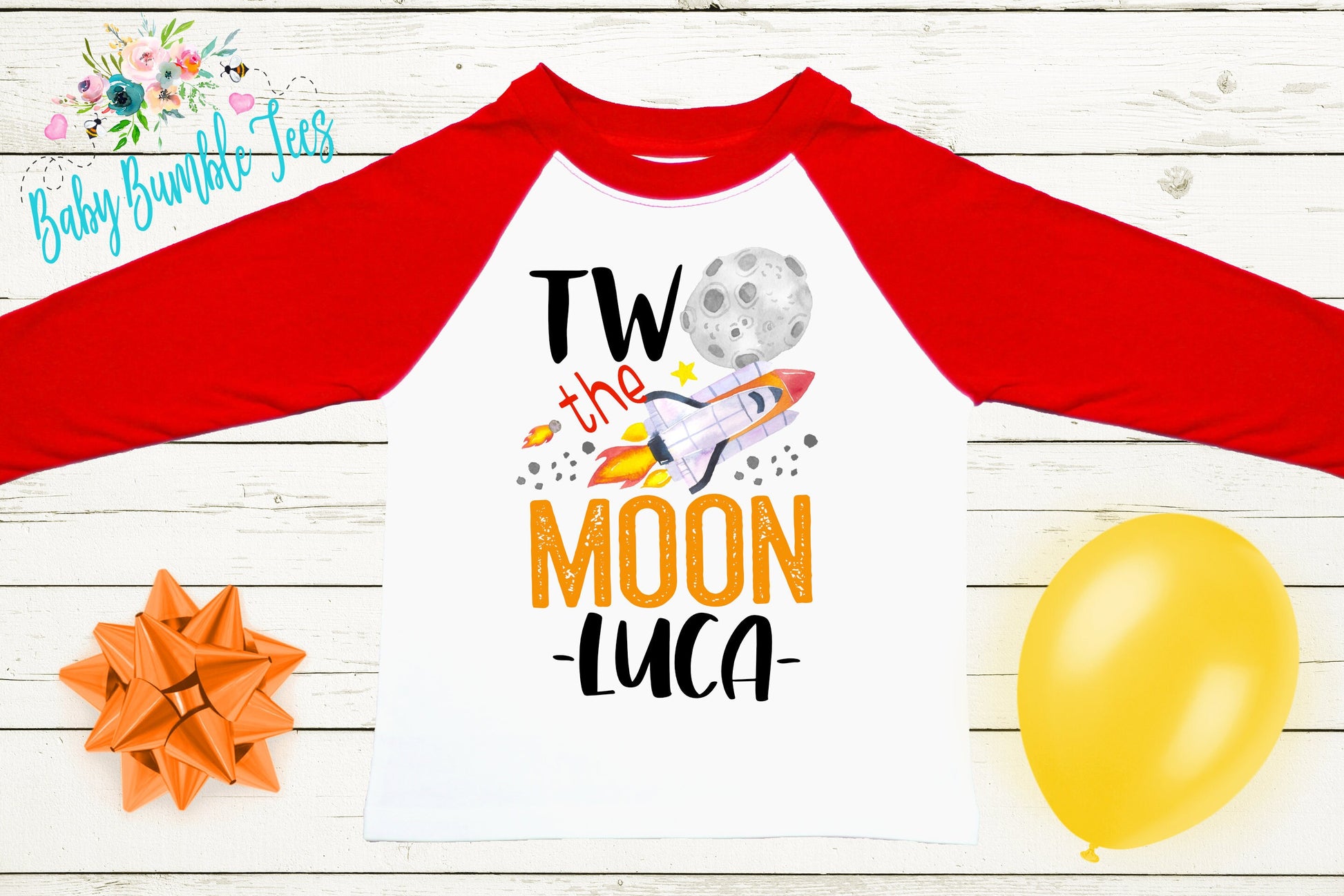 Two the Moon Shirt // Second birthday // Space Shirt // Two birthday shirt // Birthday Boy // Space Birthday / 2nd birthday / Toddler