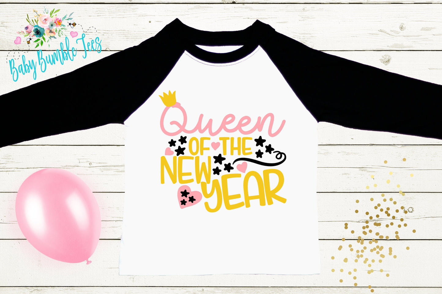Queen Of The New Year Shirt - New Years Toddler Shirt - New Years Kids Shirt - Toddler Shirts - New Years Eve Outfit - New Year