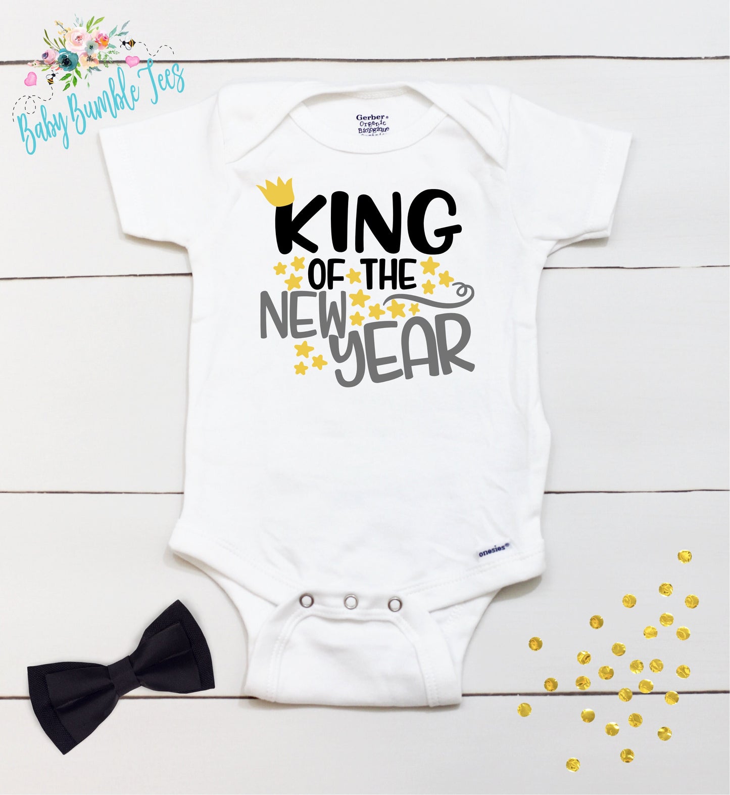 King Of New Year - New Years - New Years Kids Shirt - Toddler Shirts - New Years Eve Outfit - New Year