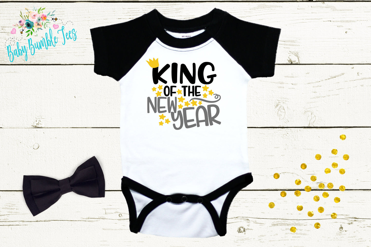 King Of New Year - New Years - New Years Kids Shirt - Toddler Shirts - New Years Eve Outfit - New Year
