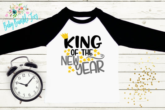 King Of The New Year Shirt - New Years Toddler Shirt - New Years Kids Shirt - Toddler Shirts - New Years Eve Outfit - New Year