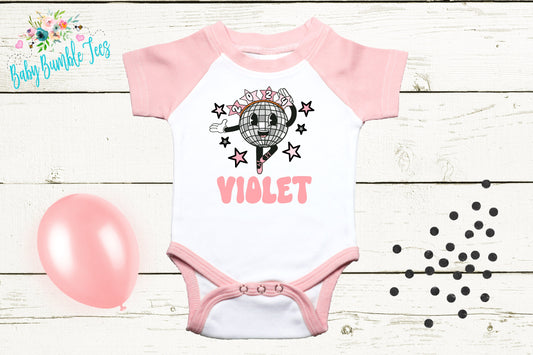 New Year Disco Ball Bodysuit - Girls New Years Shirt - New Years Kids Shirt - Toddler Shirts - New Years Eve Outfit - New Year