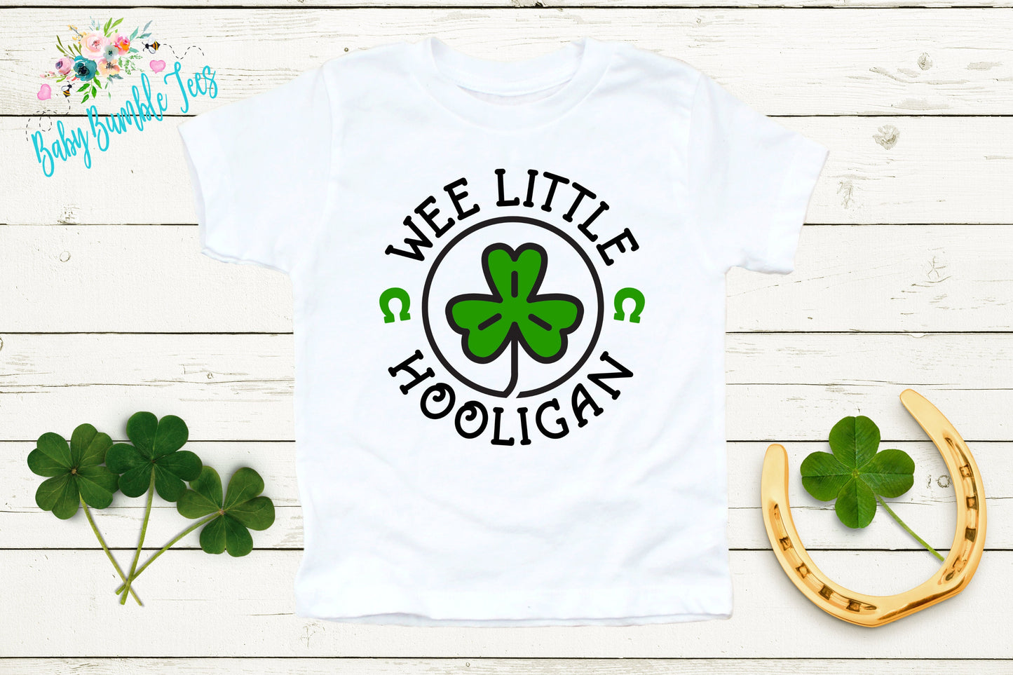 Wee Little Hooligan Shirt - Boys St Patricks Day Shirt - St Patricks Day Kids Shirt - Boy Shirt - St Paddys Day - Toddler Shirt